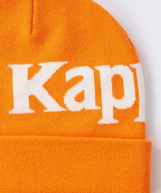 OP／FILA 【Kappa】ロゴ ビーニー オレンジ