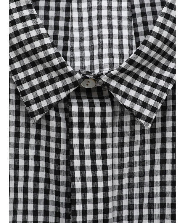 CRAFT STANDARD BOUTIQUE ステンサイドソリッドギンガムチェックブラウス Gingham Check