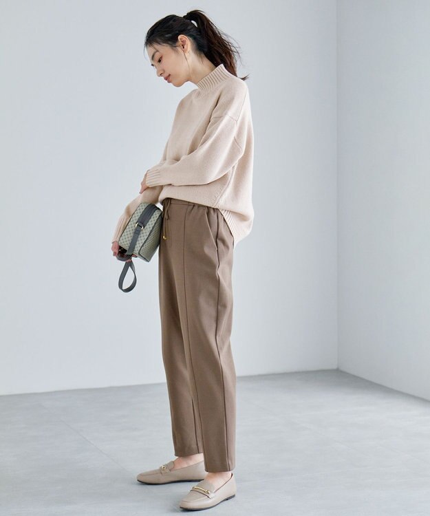 ANY 【6色展開】ラムウールハイネックニット アイボリー