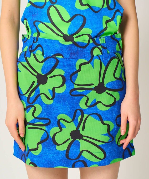 FILA GOLF／marie claire 【Loudmouth】柄スカート Retro Charm