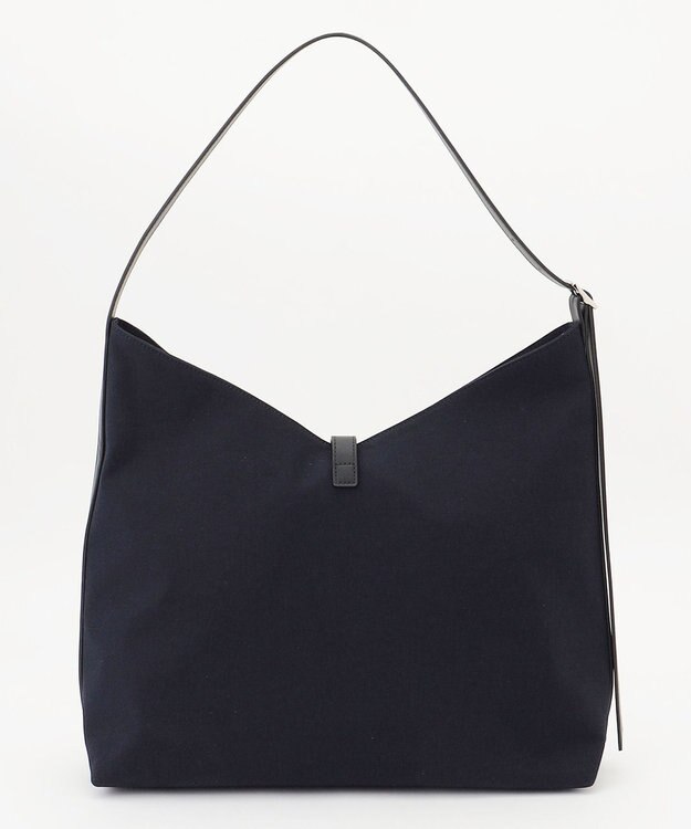 ICB リネン混ワンショルダー ネイビー系