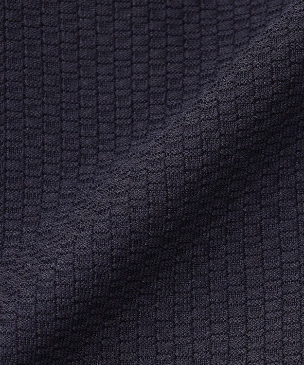 J.PRESS MEN 【KING SIZE】【ウォッシャブル】コンフィーリンクス ニットジャケット ネイビー系