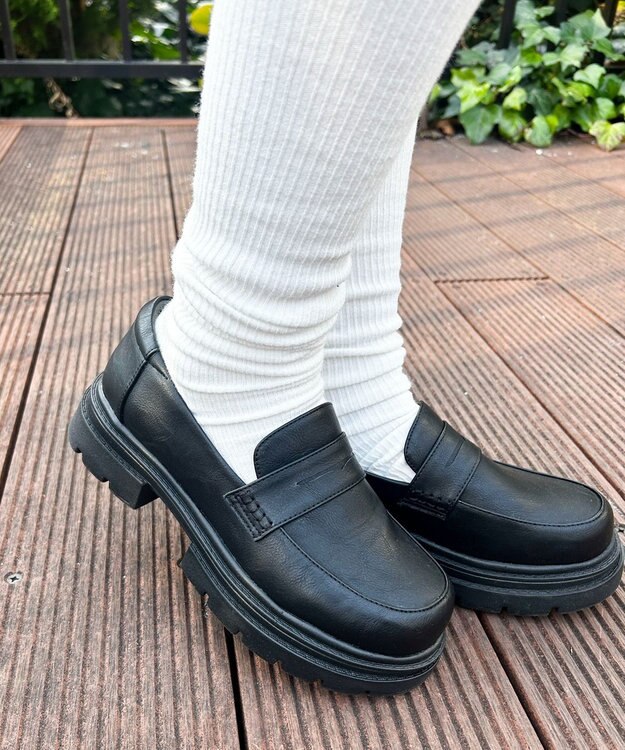 WEGO コインローファー ブラック