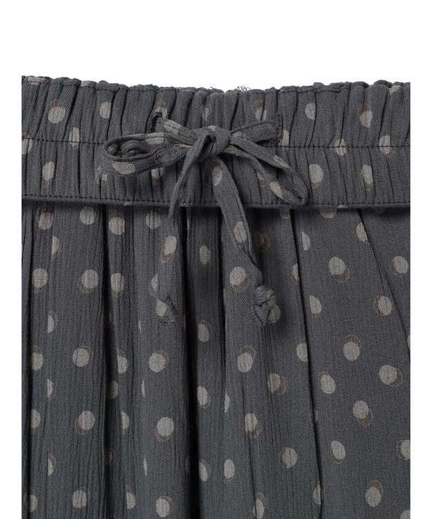 Green Parks レーヨンクレープスカーチョ Dot