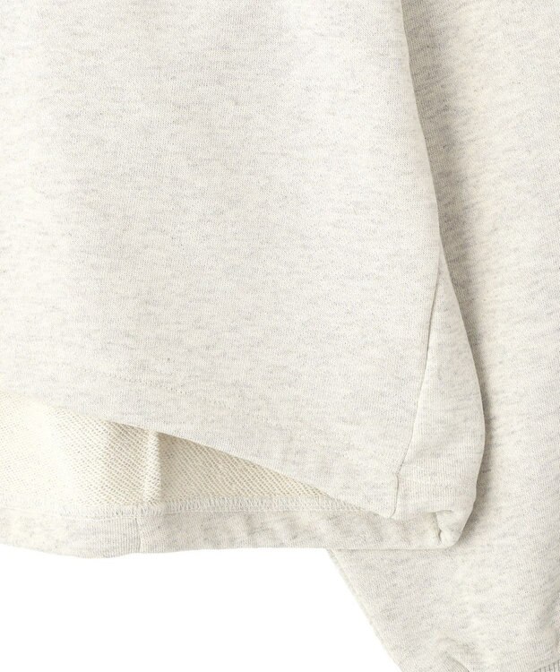 earth music&ecology 【裏毛】アソートロゴウラケドロストプルオーバー Oatmeal