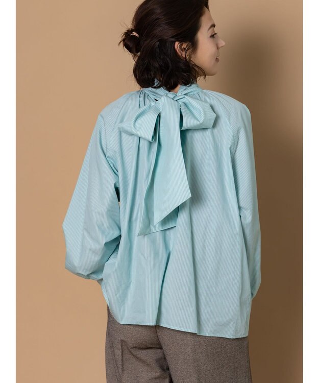 Te chichi 【泉 里香さん着用・Oggi.jp10/23掲載】ビッグリボン2WAYブラウス ミント