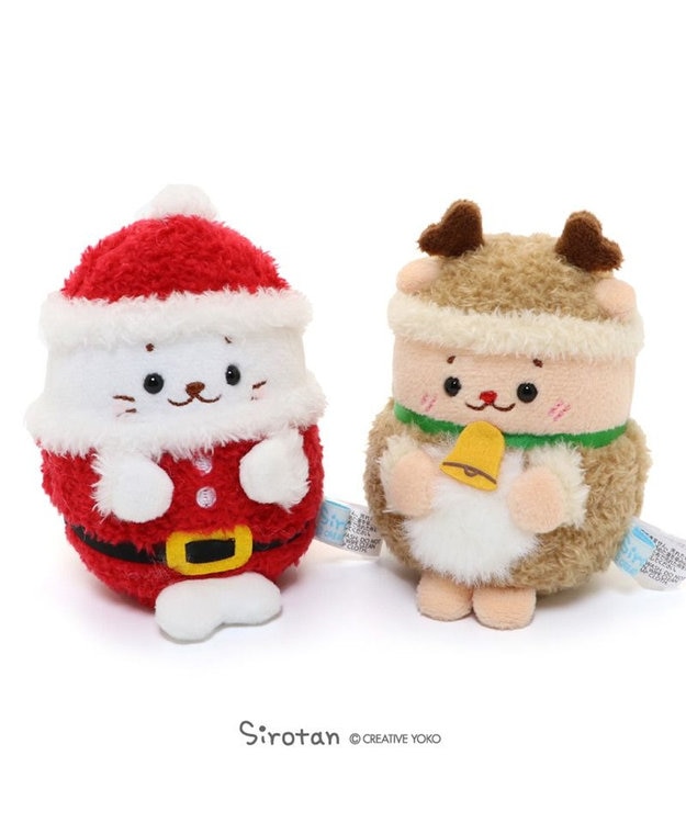 しろたん手のり マスコット サンタしろたん / トナカイらっこいぬ 単品