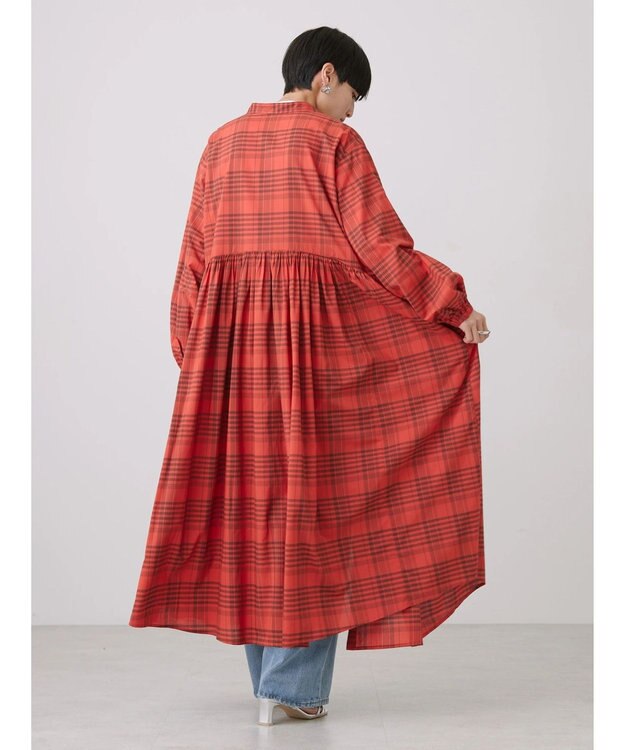 AMERICAN HOLIC アソートギャザーフレアワンピース Red