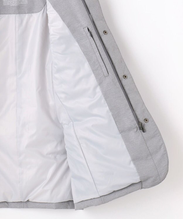 JOSEPH ABBOUD 【軽量/防風/形状記憶】インターレース ダウン ジャケット ライトグレー系