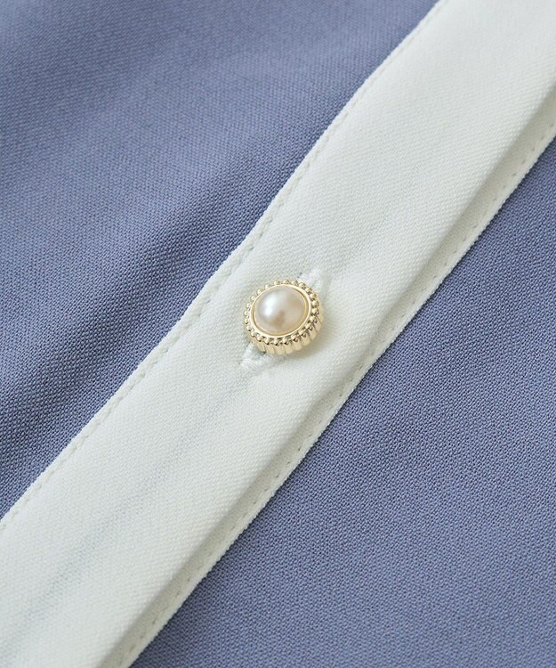 Green Parks ・ＥＬＥＮＣＡＲＥ　ＤＵＥ　バイカラーブラウス Off White