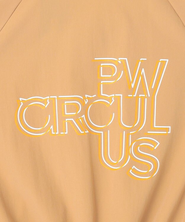 PW CIRCULUS 【WOMEN】ギャザリングシャツ  ゴルフウェア レディース ベージュ系