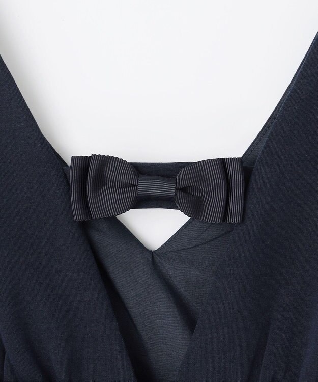 組曲 KIDS 【110-140㎝】ダンボールニット ジャンスカ ネイビー系