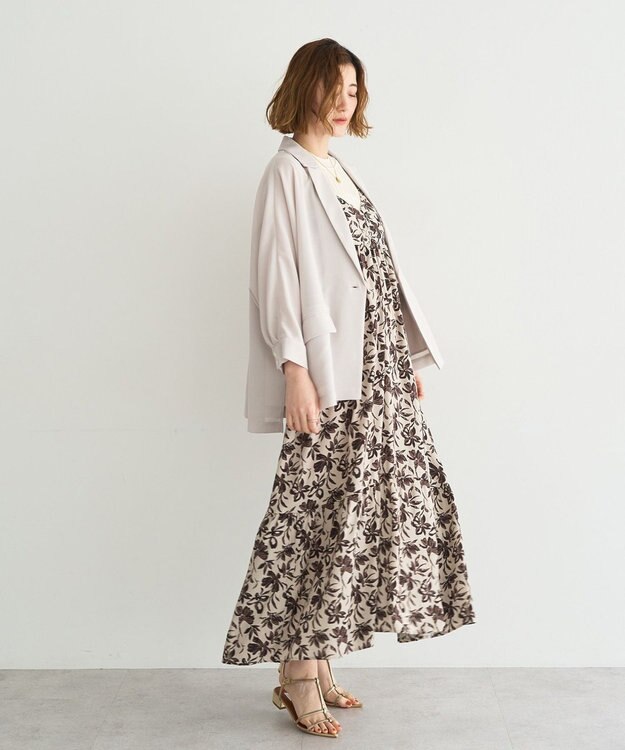 YECCA VECCA アートプリントキャミワンピース Multi