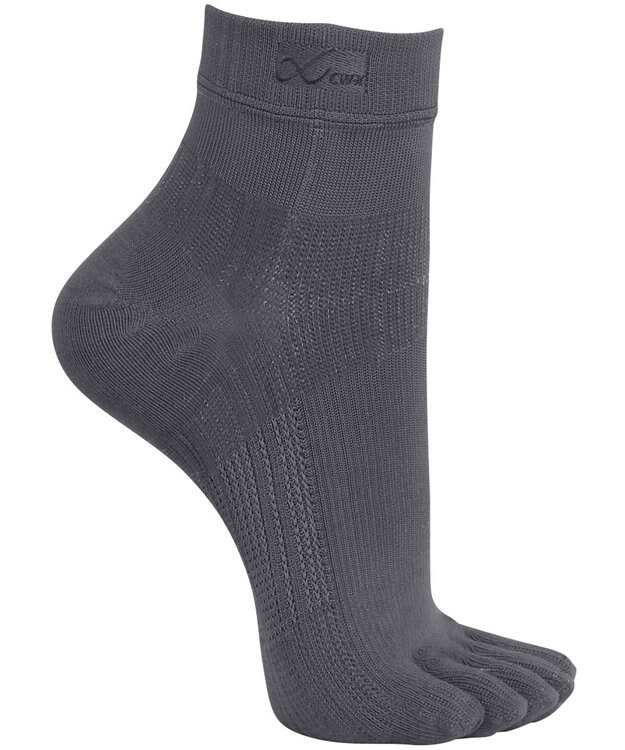 CW-X 【UNISEX】 CW-X 5本指ソックス 【大谷翔平愛用モデル・撮影着用品番】 足首サポート 運動時の足の疲労を軽減 ショート ユニセックス BCR610 /ワコール ライトグレー