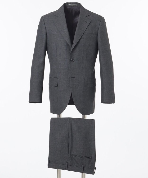 J.PRESS MEN 【WEB・一部店舗限定】ウィンドーペン スーツ ライトグレー系4