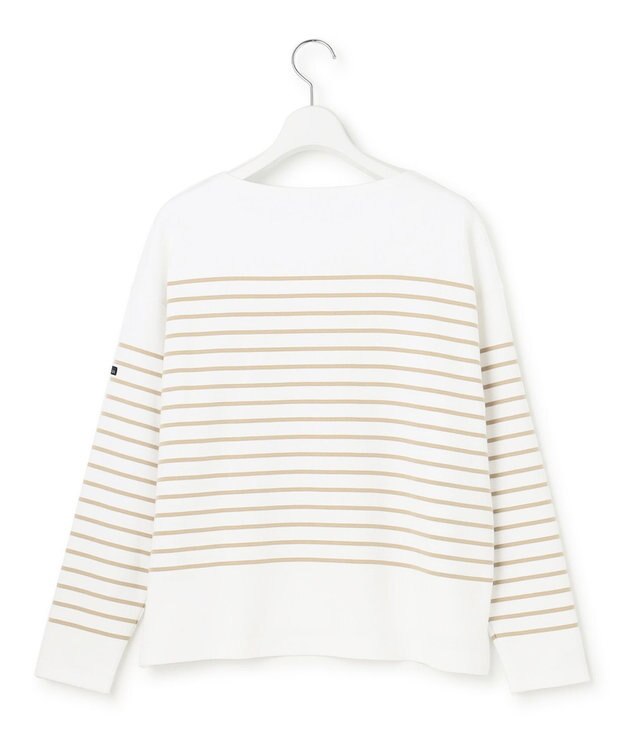 23区 S 【Oggi4月号掲載/洗える】Armor-lux パネルボーダー カットソー オフxベージュボーダー