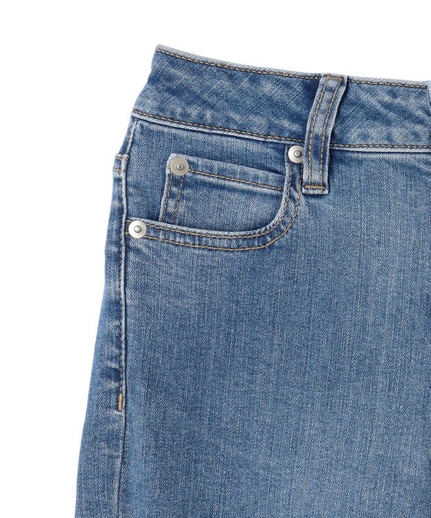 UNFILO 【UNFILO DENIM】撥水 スリムフィットデニム ミッドブルー