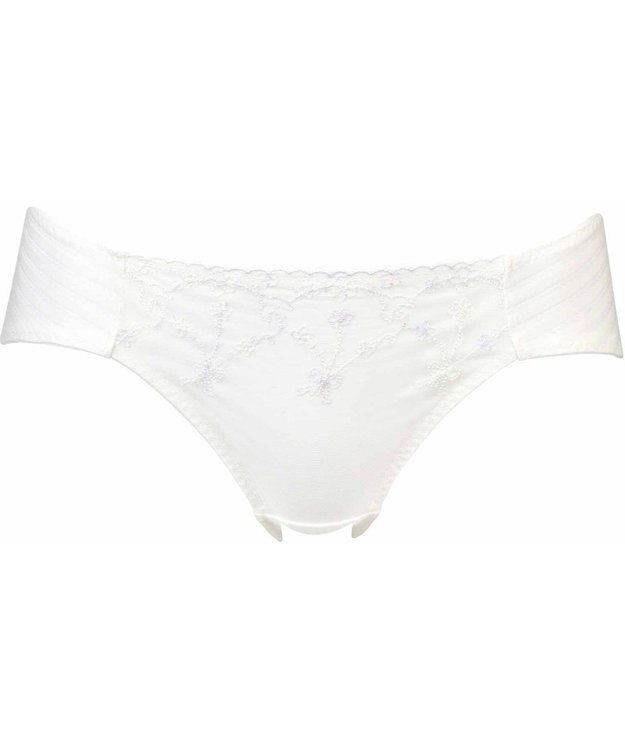 Wing ジュニア ショーツ Wing Teen RB6136とペア オーガニックコットン混 (後ろ身生地部) はきこみ丈あさめ RJ6136 ウイング／ワコール クリーム