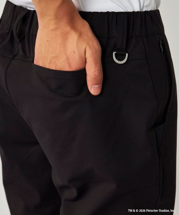 FILA GOLF／marie claire 【LOUDMOUTH×Betty Boop™】メンズ ロングパンツ Black