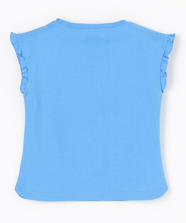 組曲 KIDS 【150-160㎝】夏休みの絵日記 Tシャツ シーブルー系