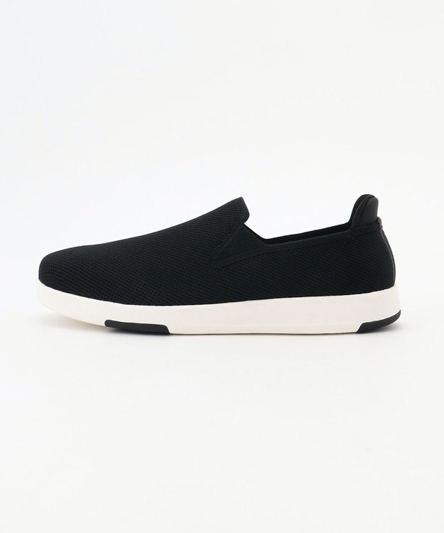 steppi 【撥水/抗菌防臭】多機能ニットシューズ（メンズ向け） ブラック×ホワイト