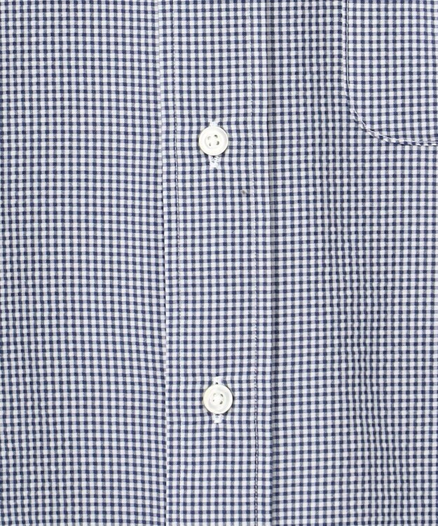 J.PRESS MEN 過酷な夏を乗り切るマストな1着！【 高通気性 / 軽量 / ノンアイロン / 撥水】【BEAT HEAT SYSTEM】半袖シャツ / B.D. ネイビー系3