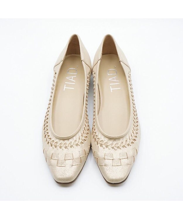 APOM フレンチスクエアメッシュフラット プラチナ