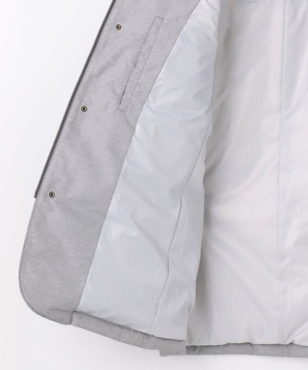 JOSEPH ABBOUD 【軽量/防風/形状記憶】インターレース ダウン ジャケット ライトグレー系