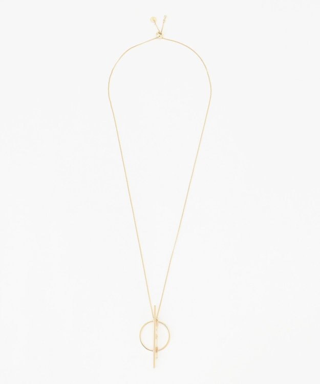 自由区 サークルバー ネックレス ゴールド