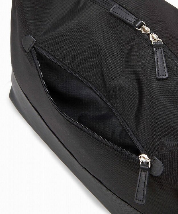 TOPKAPI 【Breath TOPKAPI】RIPPLE リプル エコナイロン コンビ ビッグ ショルダー バッグ ブラック