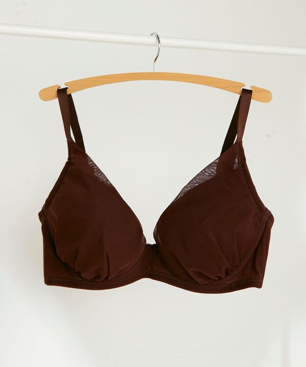 une nana cool 小さく見せるブラ ミニマイザーブラ シンプル WI