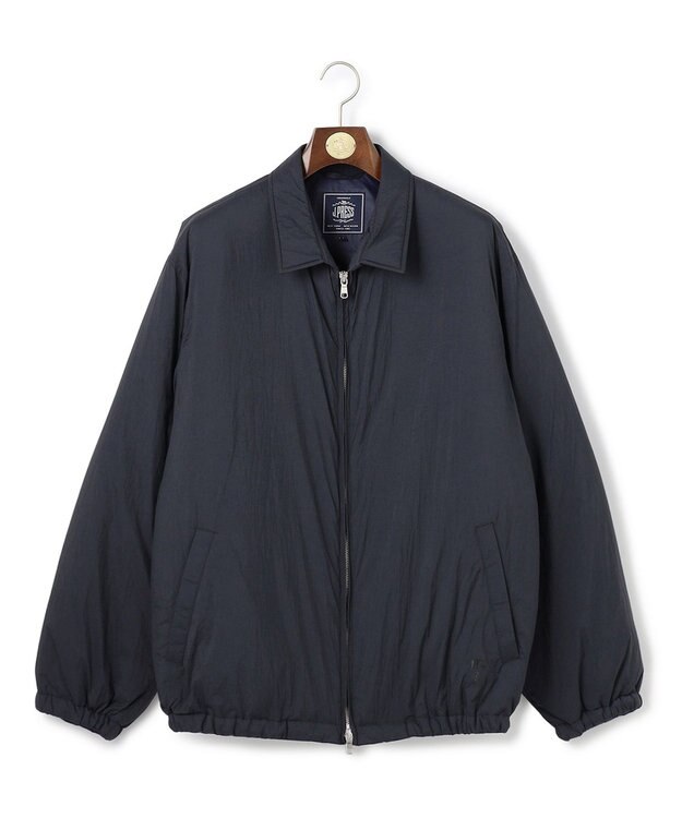 J.PRESS MEN 【J.PRESS ORIGINALS】【UNISEX】Nylon Washer Taffeta Golf Jacket ネイビー系