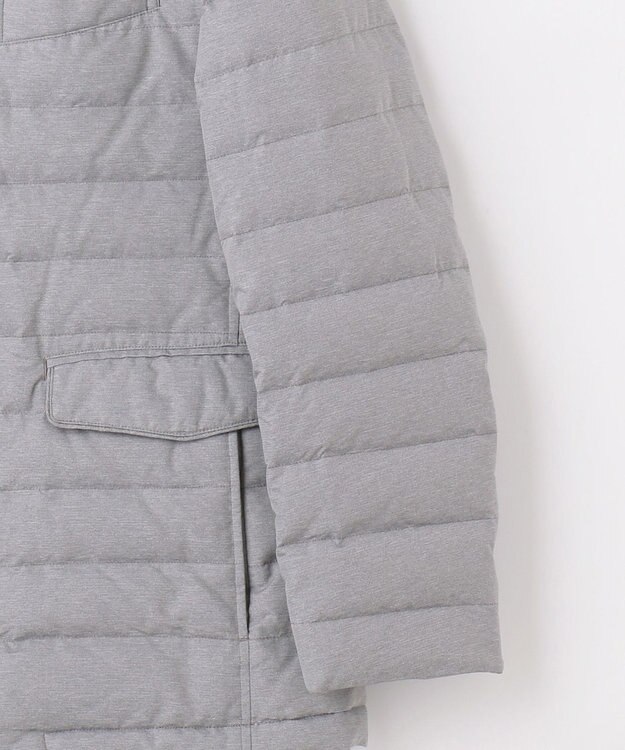 JOSEPH ABBOUD 【軽量/防風/形状記憶】インターレース ダウン ジャケット ライトグレー系