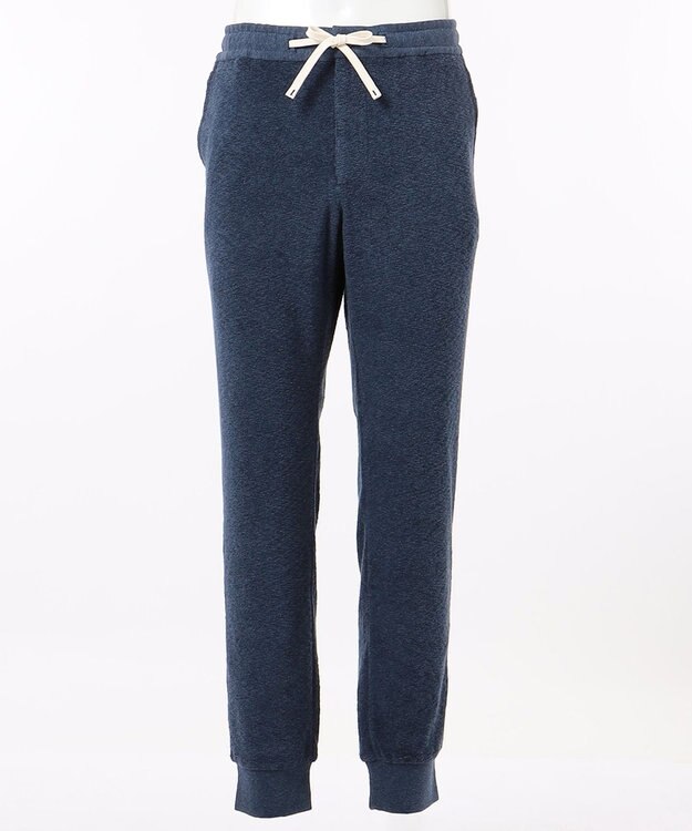 JOSEPH ABBOUD MOUNTAIN 【SPACE】OGスラブパイル パンツ ブルー系