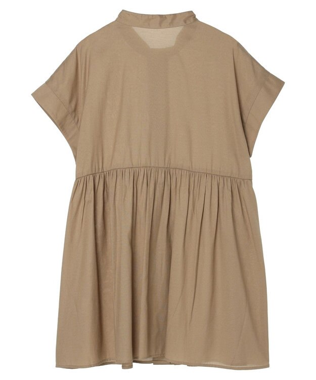 Green Parks 接触冷感　フレンチスリーブチュニック Khaki