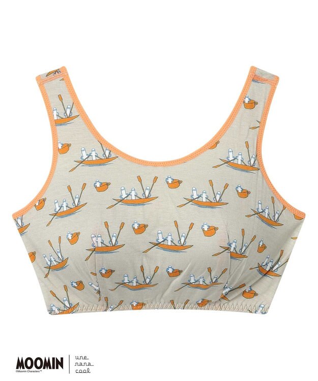 une nana cool 【ムーミン】MOOMIN × une nana ccol ナイトアップブラ BE