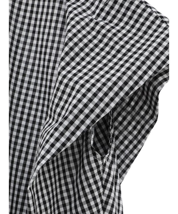 CRAFT STANDARD BOUTIQUE ステンサイドソリッドギンガムチェックブラウス Gingham Check