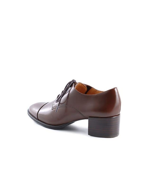 APOM キャップトゥレースアップシューズ 45 ダークブラウン
