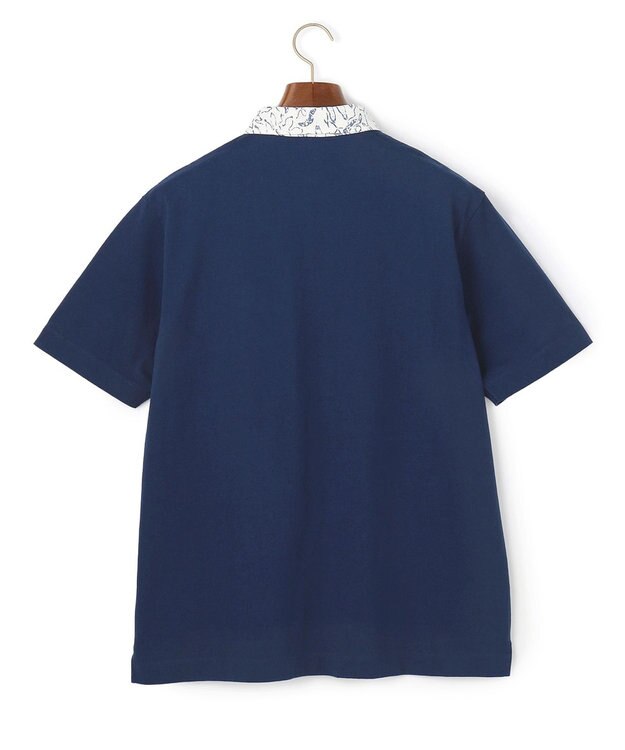 J.PRESS MEN 【J.PRESS YACHT CLUB】アーバンリゾート デザインポロシャツ ネイビー系