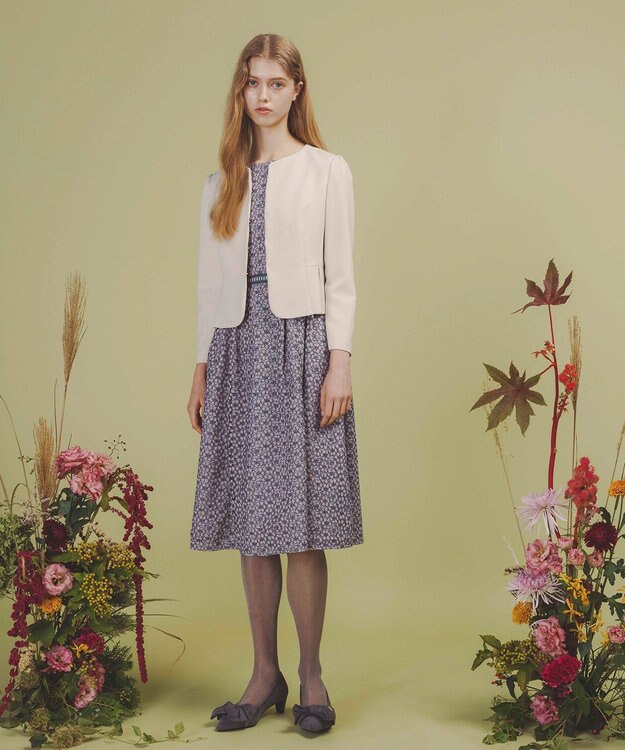 TOCCA 【WEB限定カラーあり・00サイズあり・洗える・消臭】MEMORY OF LACE ドレス ピンク系7