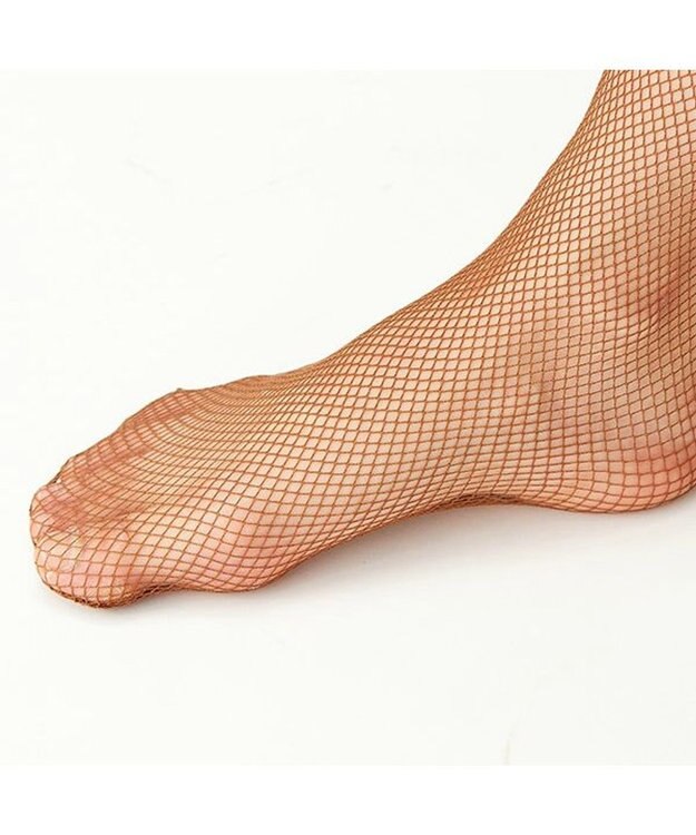 Chacott ダンスメッシュタイツ キャメル