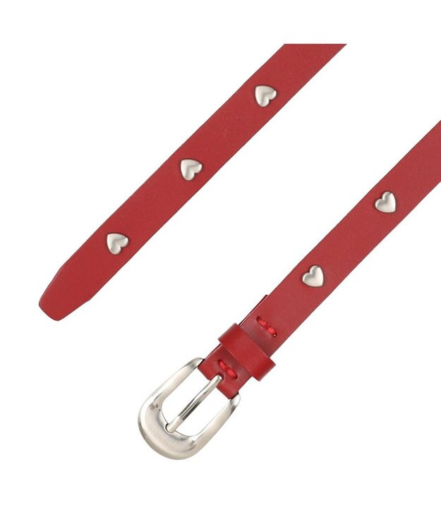 UNBILLION カカトゥ kakatoo / ハートスタッズベルト レッド