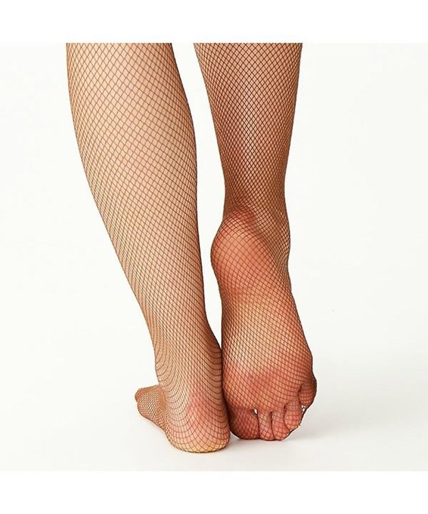 Chacott ダンスメッシュタイツ キャメル