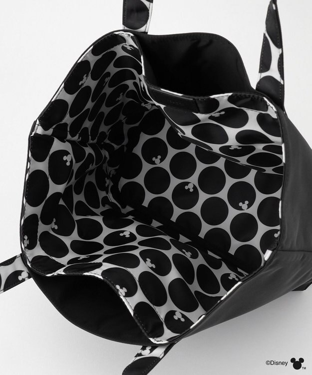 Y'SACCS 【Disney Collection】シルエットプリントトートバッグ　Mサイズ ブラック