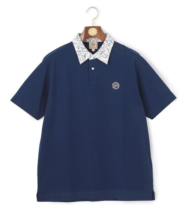 J.PRESS MEN 【J.PRESS YACHT CLUB】アーバンリゾート デザインポロシャツ ネイビー系