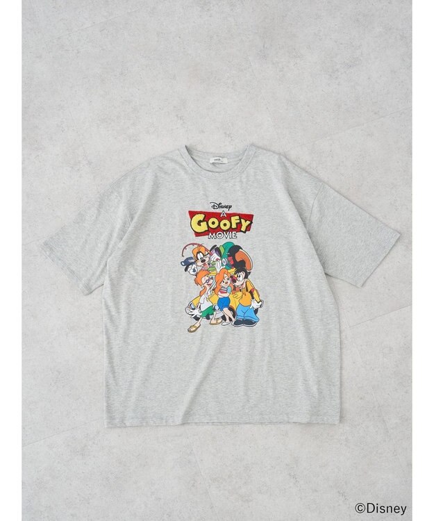 earth music&ecology Ｇｏｏｆｙ＆Ｍａｘ／フロントアートＢＩＧＴｅｅ Gray Mixture