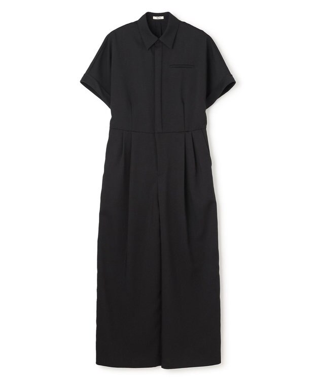 NAVE 【ReNAVE・セットアップ可/洗える/撥水加工】ホロウツイル ジャンプスーツ ブラック系