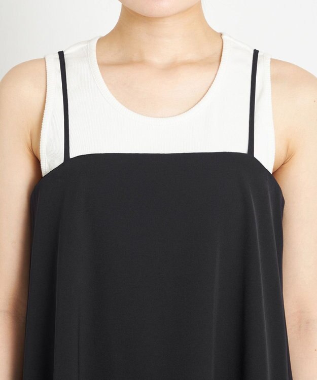 NAVE 【Nave　洗える】ボリュームフレアドレス ブラック系