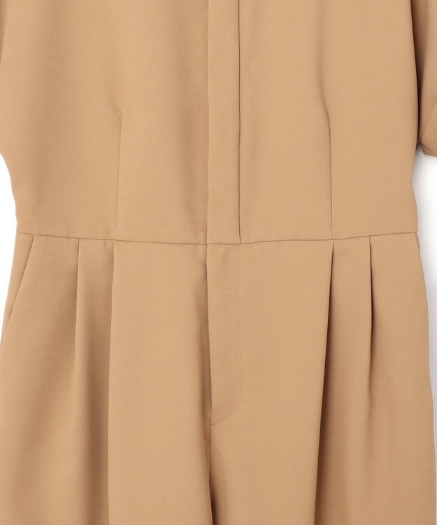 NAVE 【ReNAVE・セットアップ可/洗える/撥水加工】ホロウツイル ジャンプスーツ キャメル系