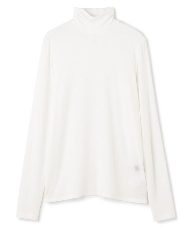 uncrave リヨセルカシミヤベア タートルトップス オフ